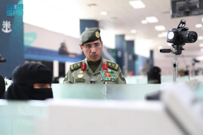 تفقد مدير عام الجوازات