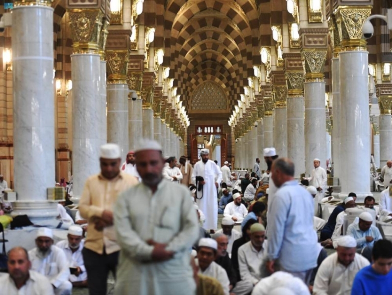 تواصل وصول ضيوف الرحمن