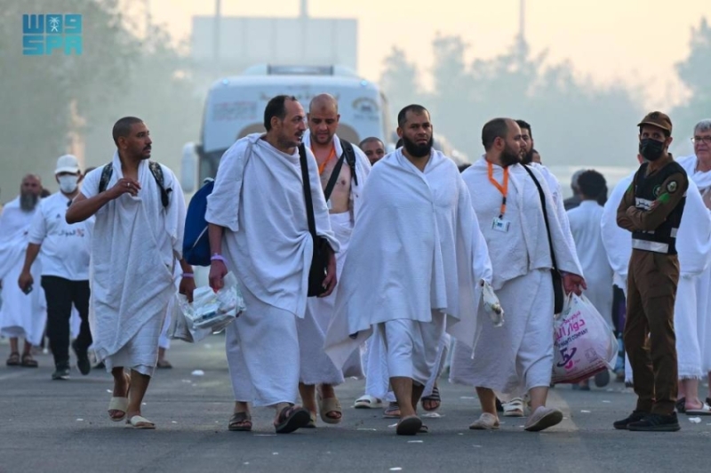 توافد ضيوف الرحمن إلى