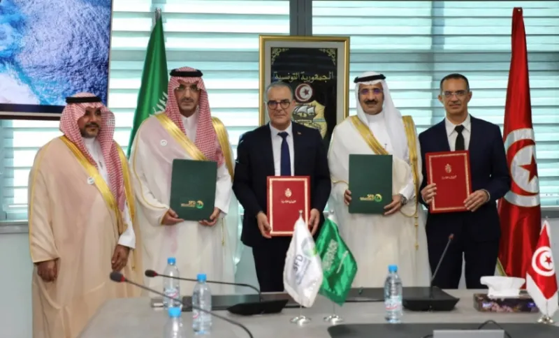 توقيع اتفاقية قرض سعودي لتعزيز البنية التحتية في تونس بقيمة تتجاوز 38 مليون دولار