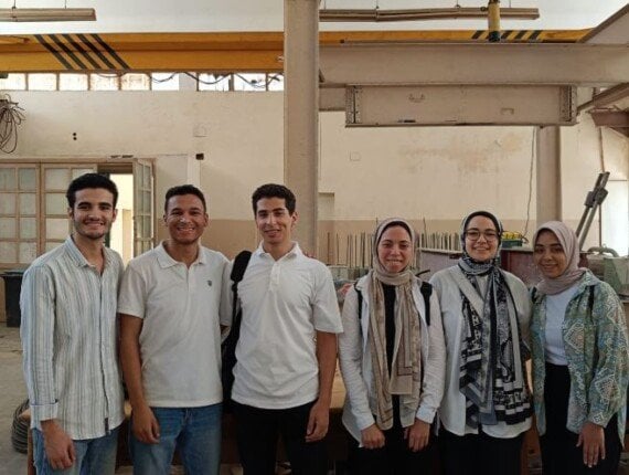 جامعة حلوان تبتكر خرسانة