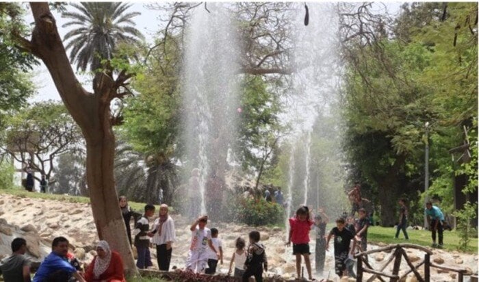 حدائق وزارة الزراعة تستقطب