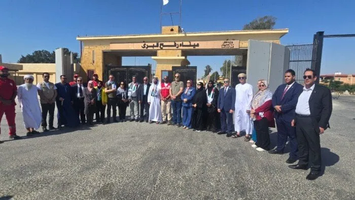 رئيس البرلمان العربي يؤكد ضرورة التحرك العربي لوقف العدوان على غزة من أمام معبر رفح