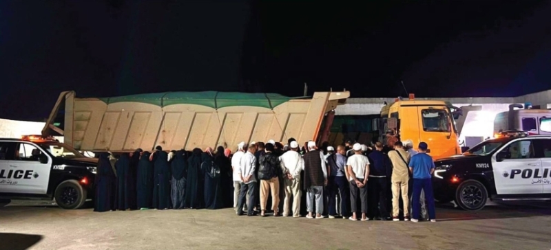 ضبط مواطنين لنقل 108
