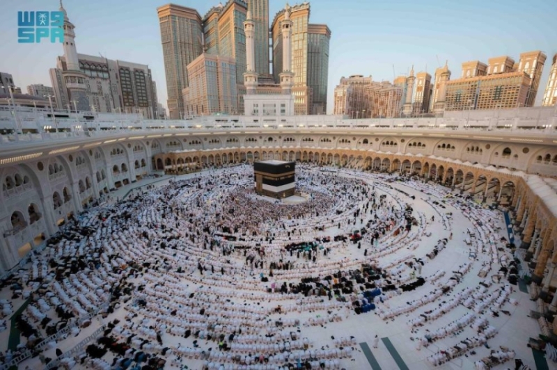 ضيوف الرحمن في المشاعر