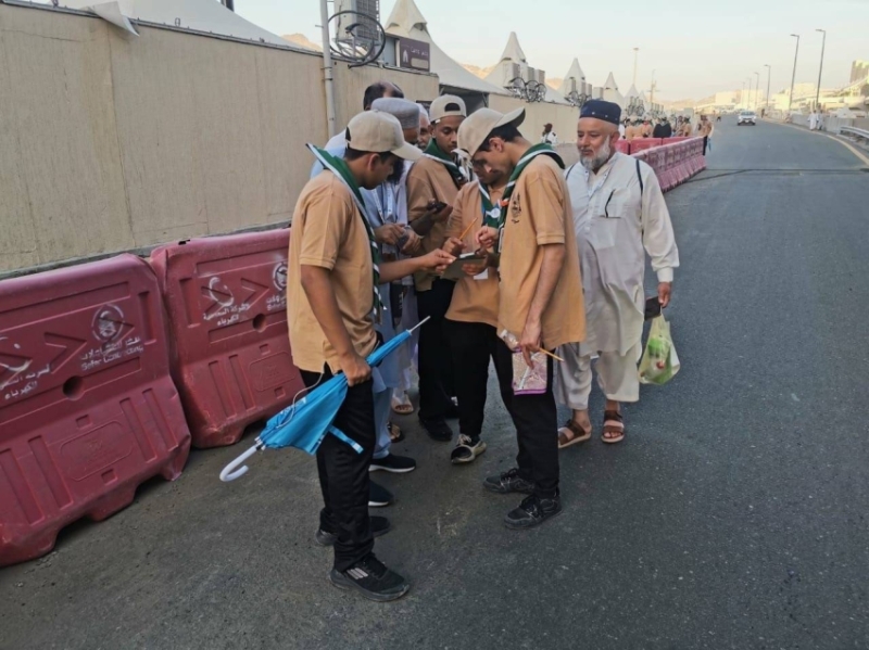 كشافة الطائف تبدأ أعمال