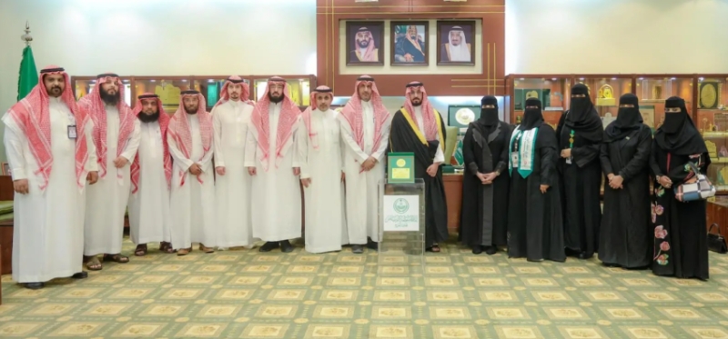 محافظ الخرج ي honored