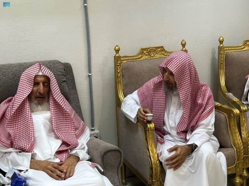 مفتي المملكة يستقبل شخصيات