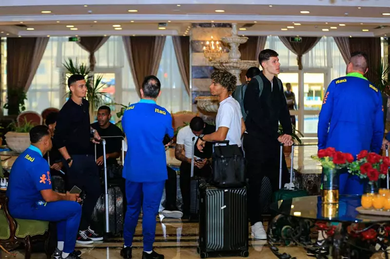 وصول منتخب البرازيل للمشاركة