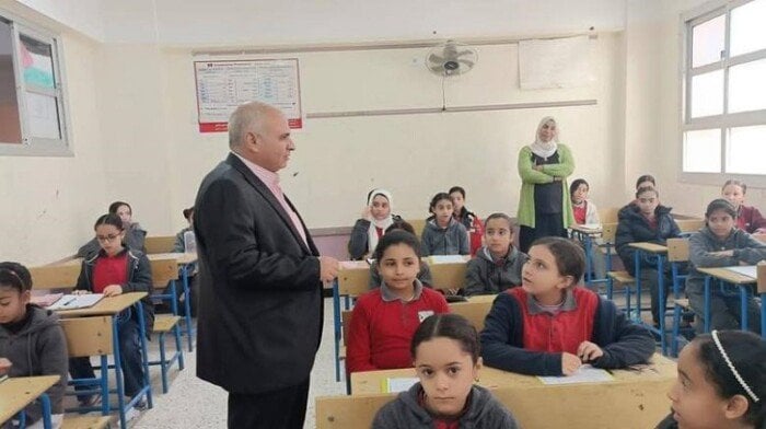 نتائج الصف السادس الابتدائي