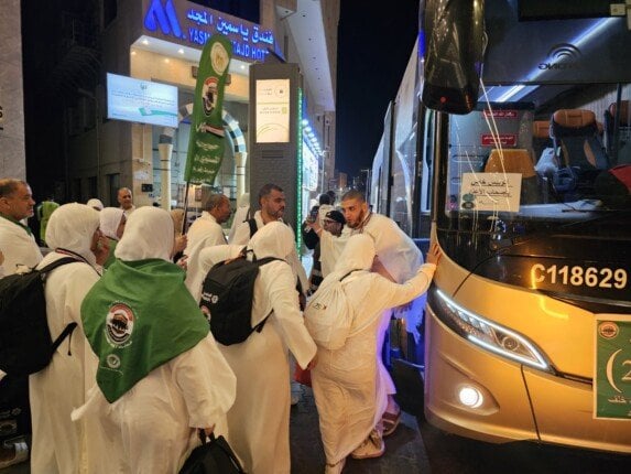 نجاح تصعيد حجاج الجمعيات