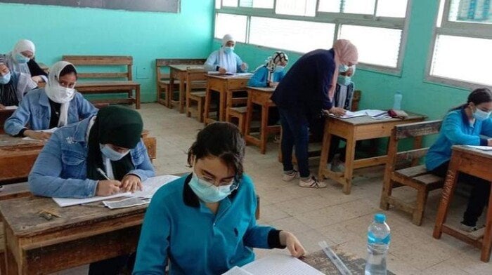 نماذج امتحانات الهندسة للصف