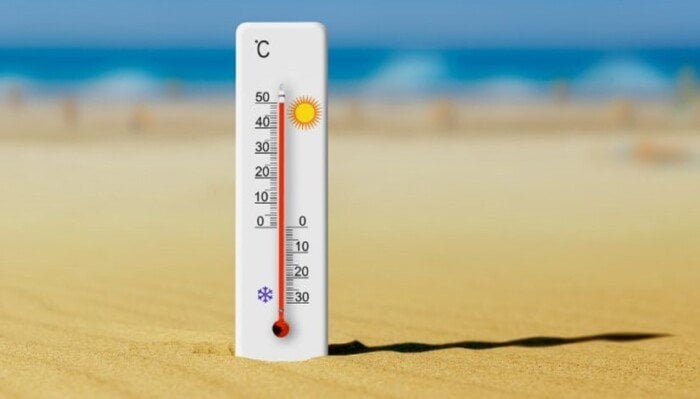 أجواء حرارية رطبة اليوم