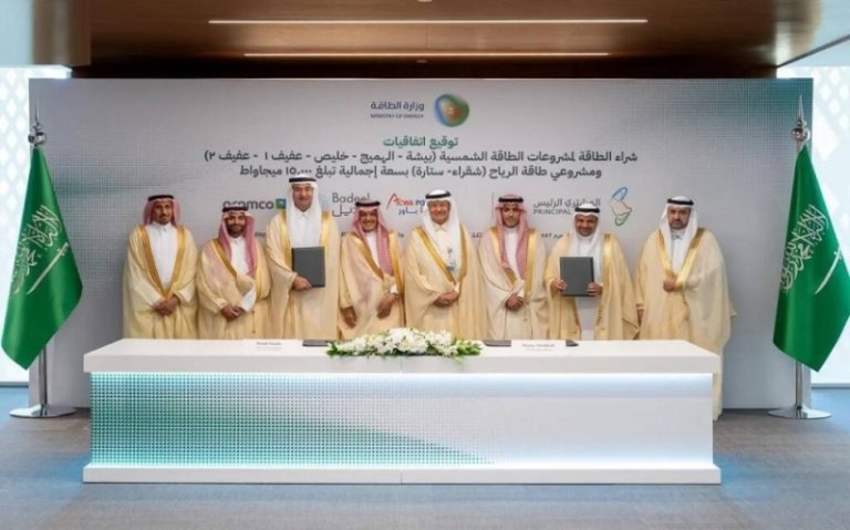 اتفاقيات شراء طاقة بمشاريع استثمارية بقيمة 31 مليار ريال