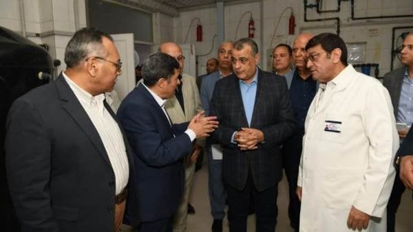 اجتماع هام لوزير الإنتاج الحربي في مجلس إدارة المركز الطبي التخصصي بحلوان