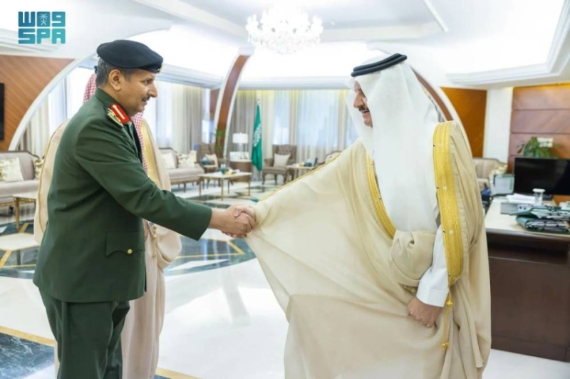 استقبال أمير الشرقية لمدير سجون المنطقة الجديد