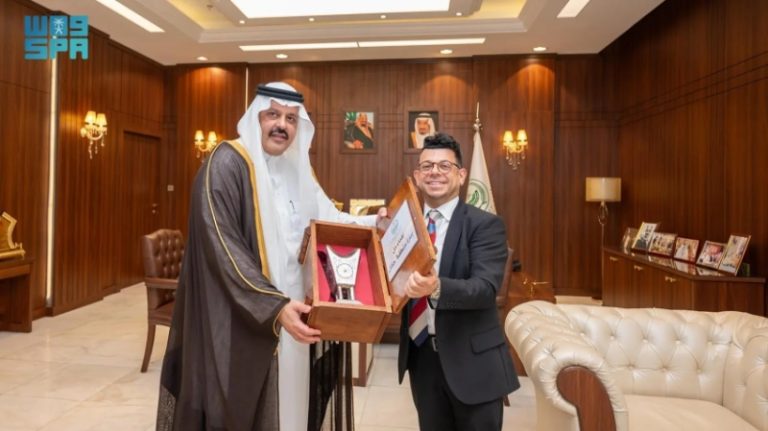 استقبال أمير حائل لسفير مالطا بالمملكة