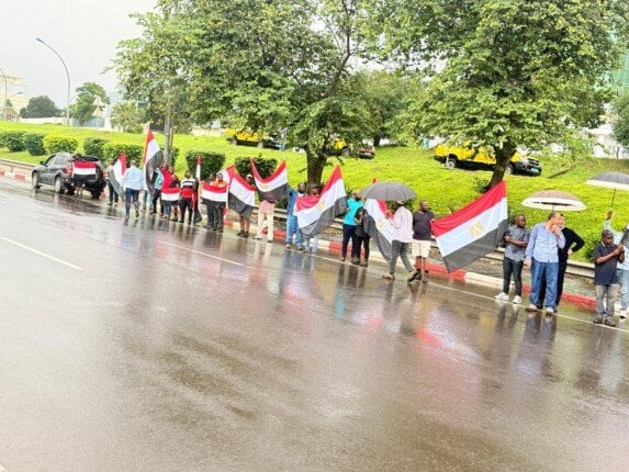 استقبال حار للرئيس السيسي في غينيا الاستوائية «صور»