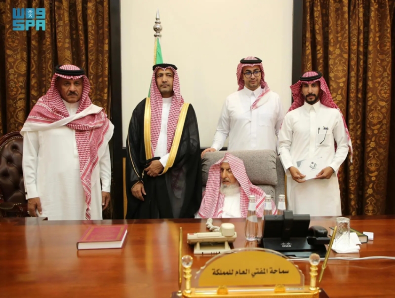 استقبال متميز لمفتي عام المملكة لرئيس مجلس “جمعية ترابط” في الطائف