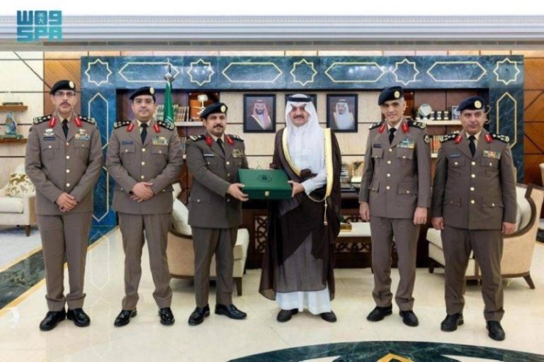 استقبال مدير الشرطة وأمن الهيئة في الشرقية