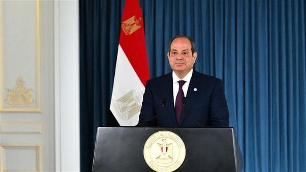 الرئيس السيسي يشيد بإعلان بريطانيا الاعتراف بدولة فلسطين
