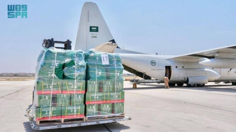 انطلاق طلائع الجسر الجوي السعودي لدعم الأشقاء السوريين المتضررين من حرائق اللاذقية