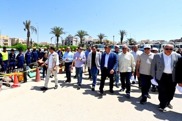 تفقد وزير الإسكان أعمال تطوير محور 26 يوليو في 6 أكتوبر والشيخ زايد