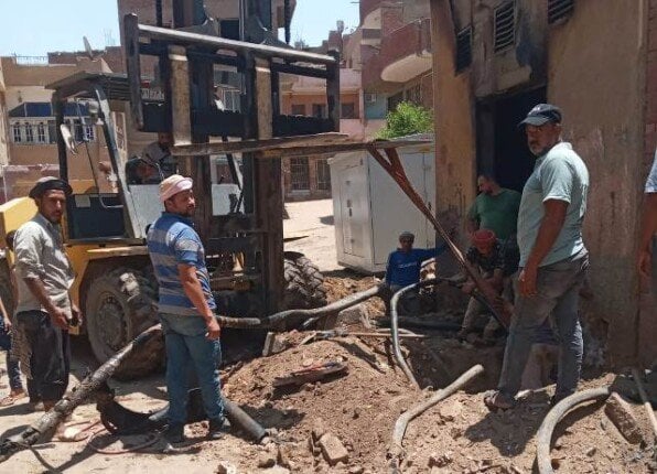 حقيقة نشوب حريق بمحطة كهرباء شبرامنت في الجيزة