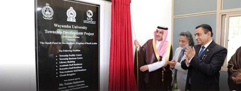 دعم سعودي لجامعة ويامبا