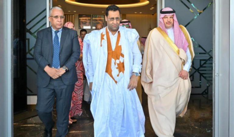 رئيس الوزراء الموريتاني يدخل المدينة المنورة