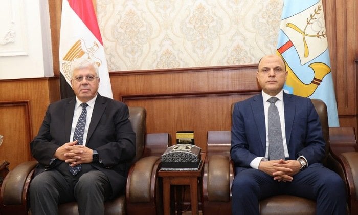 زيارة وزير التعليم العالي تعزز التعاون مع محافظ كفر الشيخ في الجامعة
