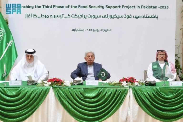 «سلمان للإغاثة» تطلق مشروعًا جديدًا لدعم الأمن الغذائي في باكستان