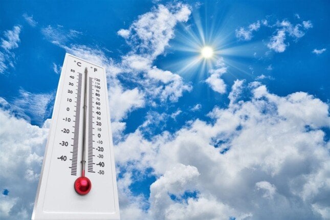 طقس شديد الحرارة يوم السبت في معظم المحافظات مع توقعات بارتفاع درجات الحرارة إلى 40 درجة