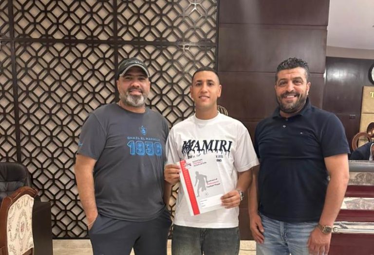غزل المحلة ينجح في ضم أحمد سعيد من البنك رسميًا لتعزيز صفوفه