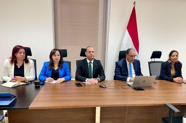 لقاء افتراضي يجمع نائب