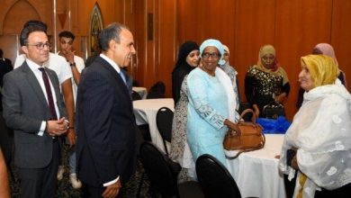لقاء مثير بين وزير الخارجية والجالية المصرية في مالي