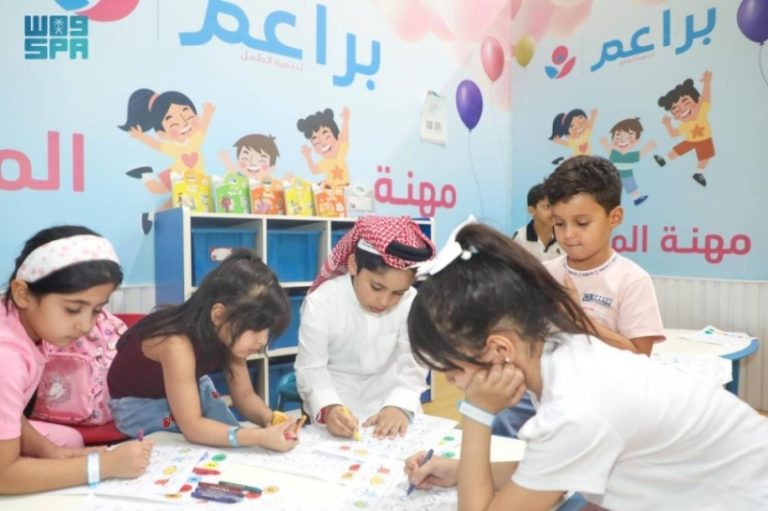 مبادرة واعد تشعل حماس الأطفال في مهرجان جامعة الحدود الشمالية الصيفي
