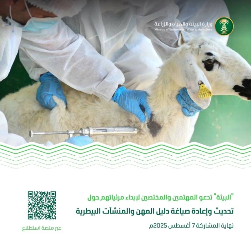 مشروع تحديث دليل المهن: البيئة تطرح مبادرة جديدة عبر منصة استطلاع