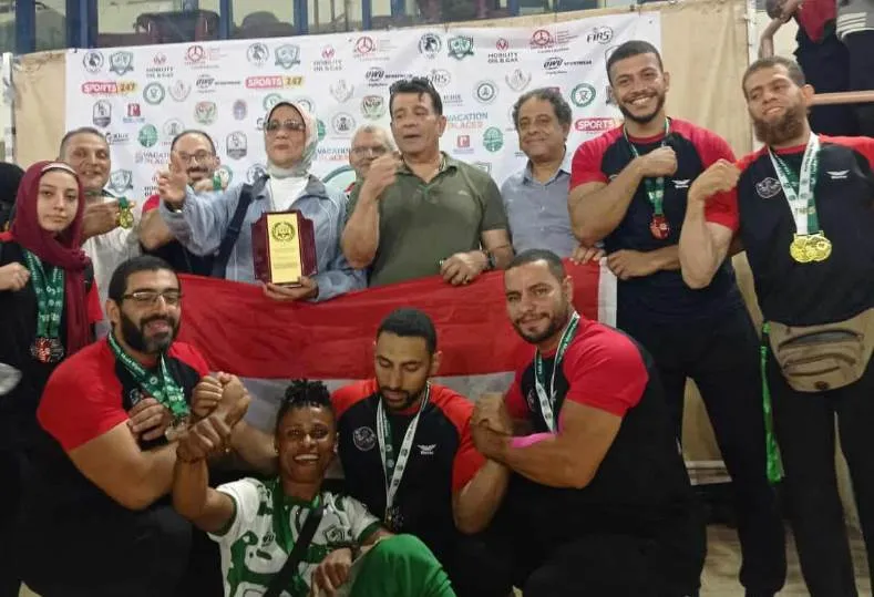 منتخب مصر لمصارعة الذراعين