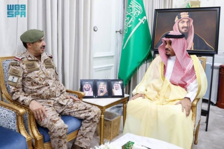 نائب أمير نجران يتواصل مع قائد قوة المنطقة