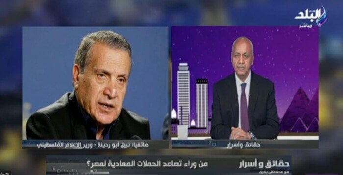 وزير الإعلام الفلسطيني يؤكد: مصر نجحت في مواجهة محاولات التهجير