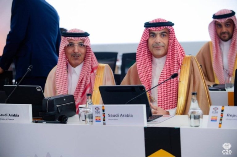 وزير المالية يقود وفد المملكة في اجتماع مجموعة العشرين تحت رئاسة جنوب أفريقيا