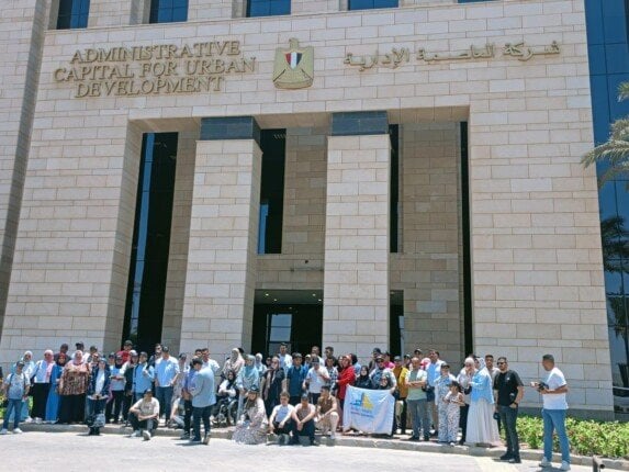 وفد طلابي يزور العاصمة الإدارية لتعزيز الوعي الوطني من ذوي الهمم بالدلتا والقناة