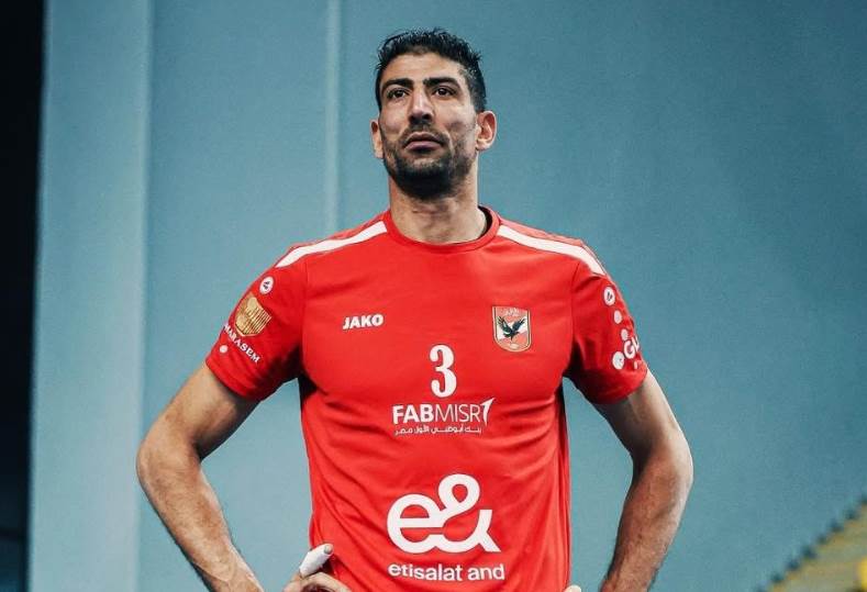 أشعة جديدة لتحديد موقف عبو لاعب منتخب الطائرة بعد إصابته بارتجاج