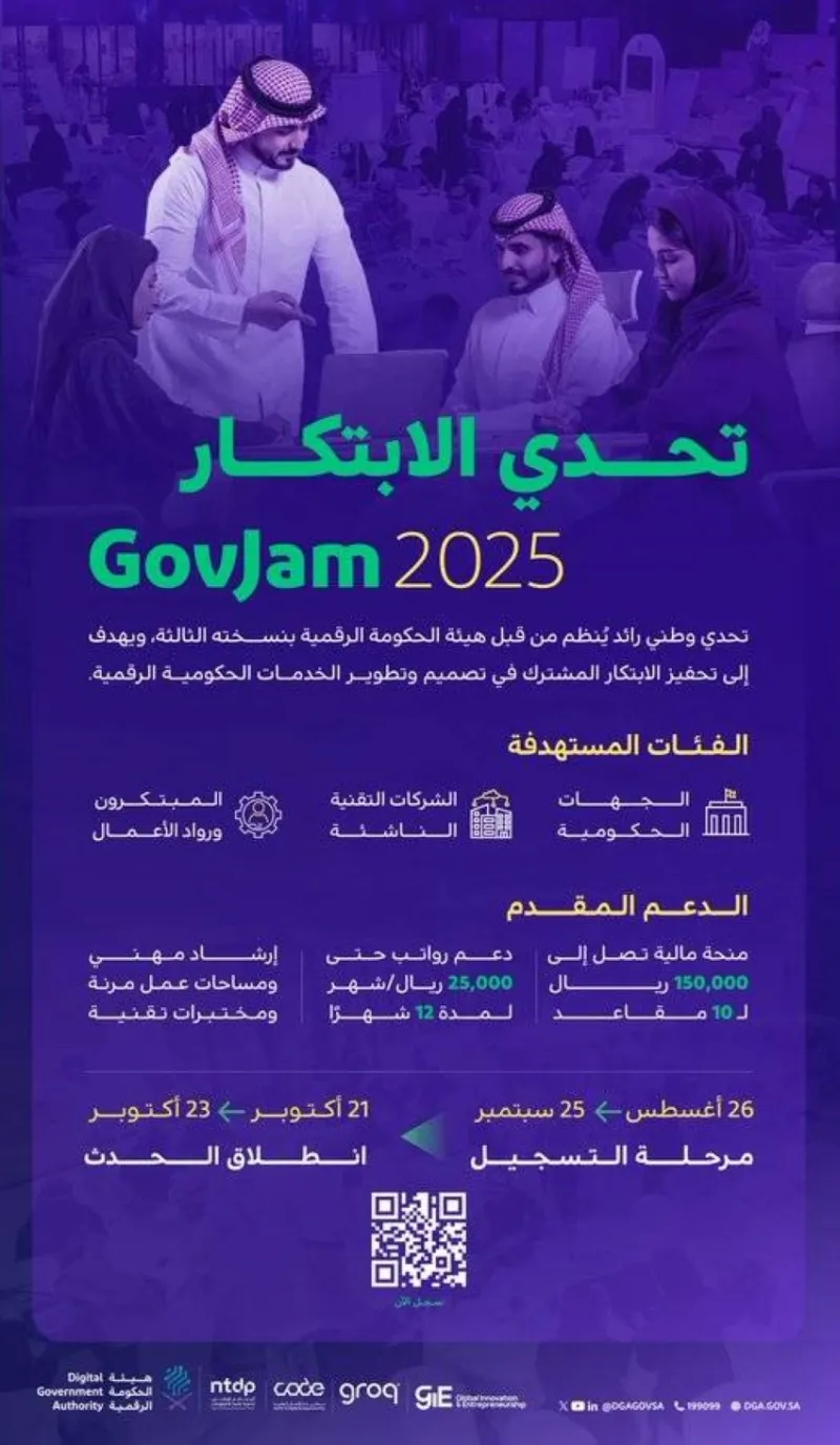 إطلاق النسخة الجديدة من تحدي الابتكار 2025 لتعزيز الحكومة الرقمية وتحقيق التطور