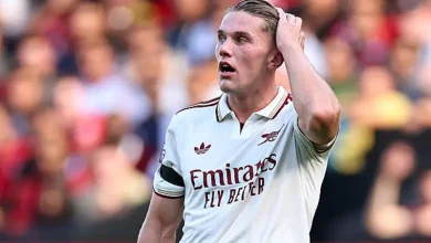 داعب شعره.. قصة احتفال ساخر لجيوكيريس مع أرسنال