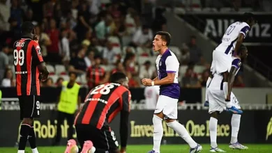 الدوري الفرنسي.. نيس يخسر أمام تولوز.. موناكو ينتصر على لوهافر.. وليون يعبر لانس