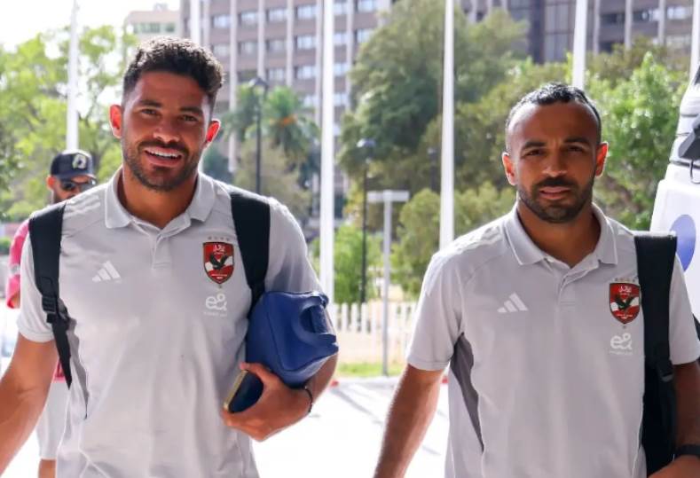الأهلي يستعد لمواجهة مودرن سبورت في دوري نايل باستاد القاهرة