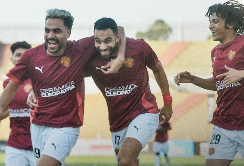 السولية يقود سيراميكا كليوباترا لفوز مثير أمام المقاولون بهدف نظيف