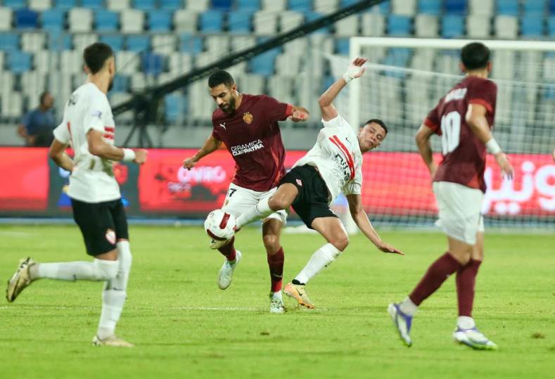 الزمالك ضد سيراميكا